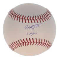 Edwin Diaz Signed OML Baseball Inscribed "Sugar" (JSA) at PristineAuction.com