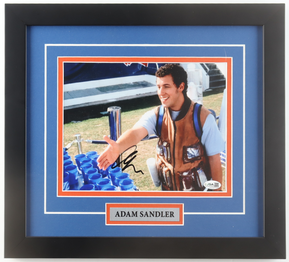 Adam Sandler Signed "The Waterboy" Custom Framed Photo (JSA) at PristineAuction.com Adam Sandler Signed "The Waterboy" Custom Framed Photo (JSA) at PristineAuction.com