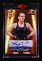 Katlyn Cerminara 2025 Leaf Electrum Enter The Ring Auto #ER-KC1 #2/12 at PristineAuction.com