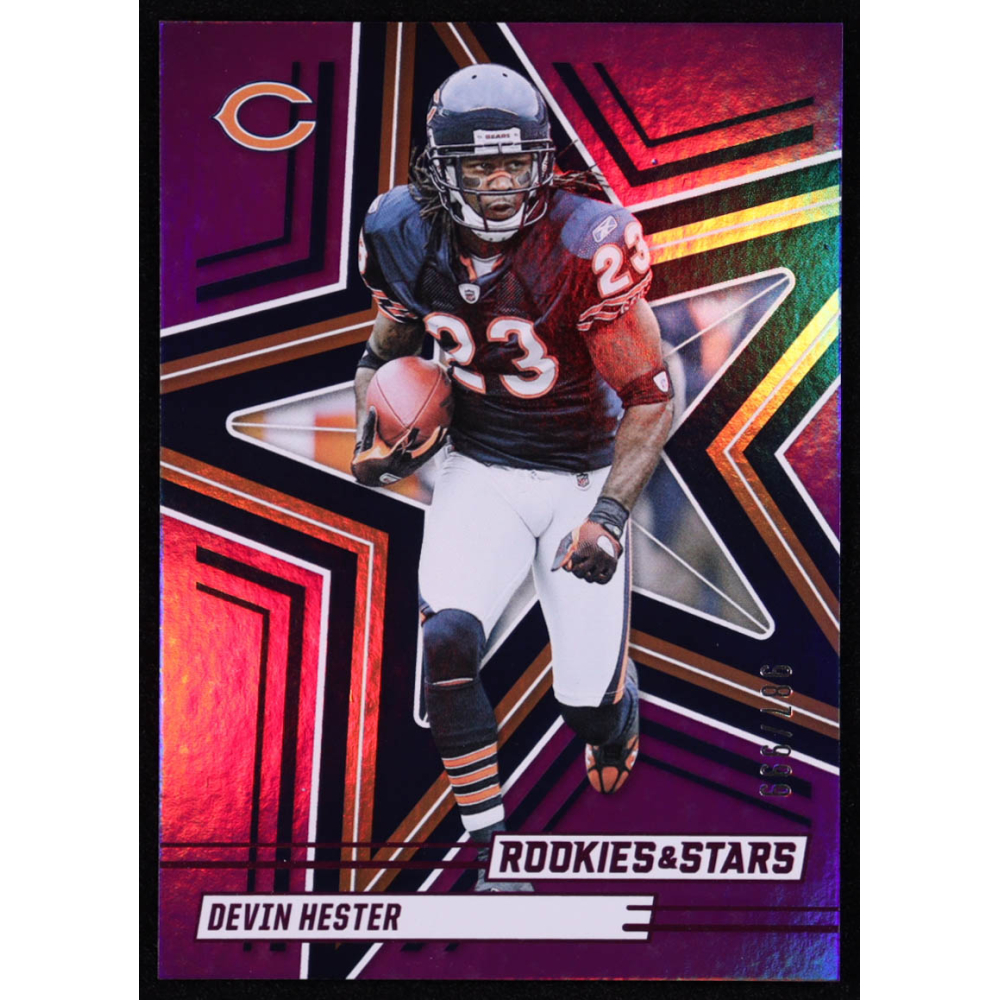 Devin Hester 2025 Panini Rookies & Stars Purple #66 #987/999 at PristineAuction.com