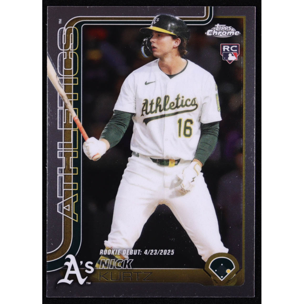 Nick Kurtz 2025 Topps Chrome Update #USC180 RC at PristineAuction.com