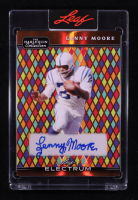 Lenny Moore 2025 Leaf Electrum The Harlequin Collection Auto #HC-LM2 #1/1 at PristineAuction.com