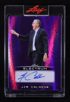 Jim Calhoun 2025 Leaf Electrum Auto #BA-JC2 #2/7 at PristineAuction.com