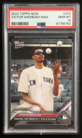 Victor Wembanyama 2023 Topps Now #472 RC (PSA 10) at PristineAuction.com