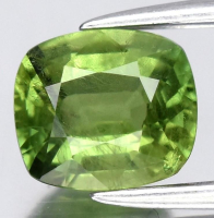 1.21 Carats Natural Green Sapphire Loose at PristineAuction.com