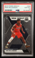 Zion Williamson 2019-20 Panini Mosaic Silver #269 RC (PSA 10) at PristineAuction.com