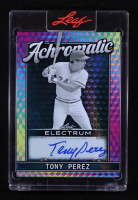 Tony Perez 2025 Leaf Electrum Achromatic Auto #A-TP1 #2/6 at PristineAuction.com