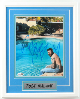 Post Malone Signed Custom Framed Photo Display (JSA) at PristineAuction.com