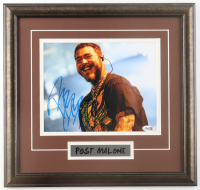 Post Malone Signed Custom Framed Photo Display (JSA) at PristineAuction.com