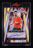 Bruno Fernandes 2025 Leaf Electrum Crystallography Auto #C-BF1 #9/10 at PristineAuction.com