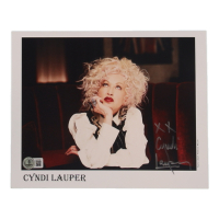 Cyndi Lauper Signed 8x10 Photo Inscribed "XX" (Beckett) at PristineAuction.com