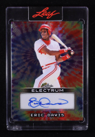 Eric Davis 2025 Leaf Electrum Auto #BA-ED1 #7/8 at PristineAuction.com