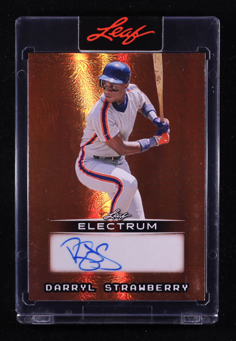 Darryl Strawberry 2025 Leaf Electrum Auto #BA-DS1 #7/12 at PristineAuction.com Darryl Strawberry 2025 Leaf Electrum Auto #BA-DS1 #7/12 at PristineAuction.com