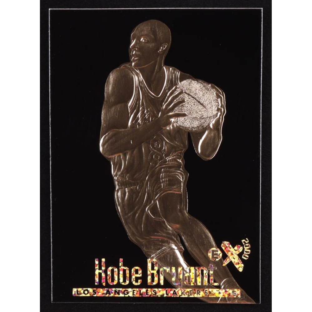 Kobe Bryant 1996-97 Skybox EX-2000 Black 23Kt Gold RC at PristineAuction.com