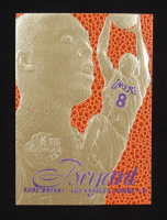 Kobe Bryant 1996-97 Flair Showcase Feel the Game Purple 23KT Gold RC at PristineAuction.com