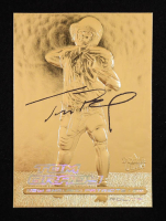 Tom Brady 2000 Fleer Ultra Holographic Signature Series 23Kt Gold RC at PristineAuction.com