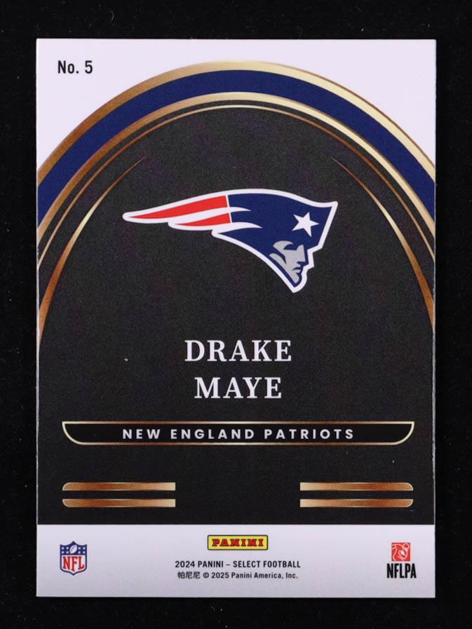 Drake Maye 2024 Select Select Future #5 RC at PristineAuction.com Drake Maye 2024 Select Select Future #5 RC at PristineAuction.com