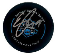 Clayton Keller Signed Mammoth Official Game Puck (Beckett) at PristineAuction.com
