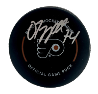 Owen Tippett Signed Flyers Official Game Puck (Beckett) at PristineAuction.com