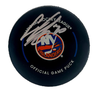 Ilya Sorokin Signed Islanders Official Game Puck (Beckett) at PristineAuction.com