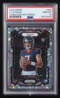 CJ Stroud 2023 Panini Prizm Rookie Variations Prizms No Huddle #302 RC (PSA 10) at PristineAuction.com