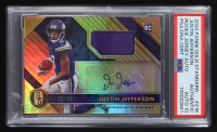 Justin Jefferson 2020 Panini Gold Standard #218 #40/99 RC (PSA Encapsulated) at PristineAuction.com