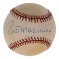 Bill Mazeroski Signed ONL Baseball (JSA) at PristineAuction.com