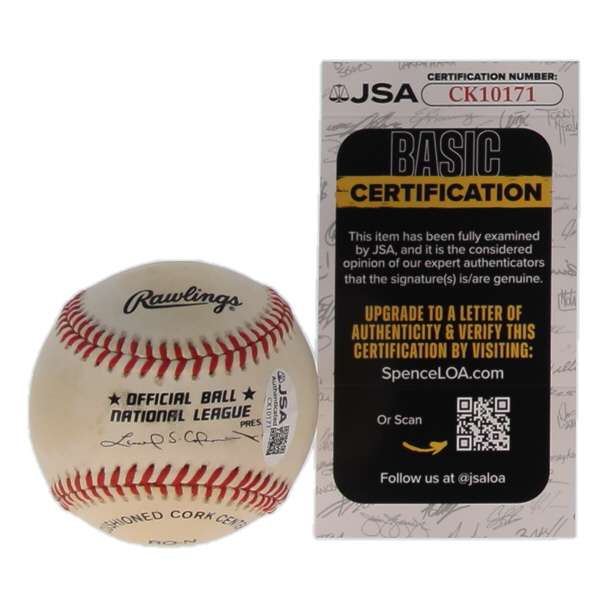 Tony La Russa Signed ONL Baseball (JSA) at PristineAuction.com Tony La Russa Signed ONL Baseball (JSA) at PristineAuction.com