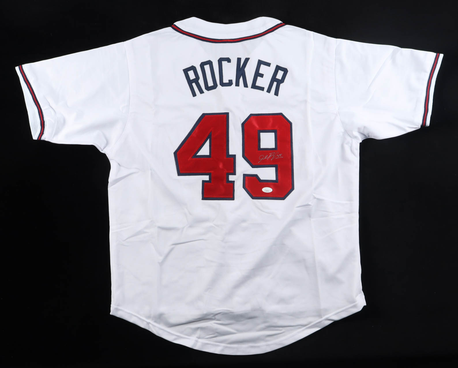 John Rocker Signed Jersey (JSA) at PristineAuction.com John Rocker Signed Jersey (JSA) at PristineAuction.com