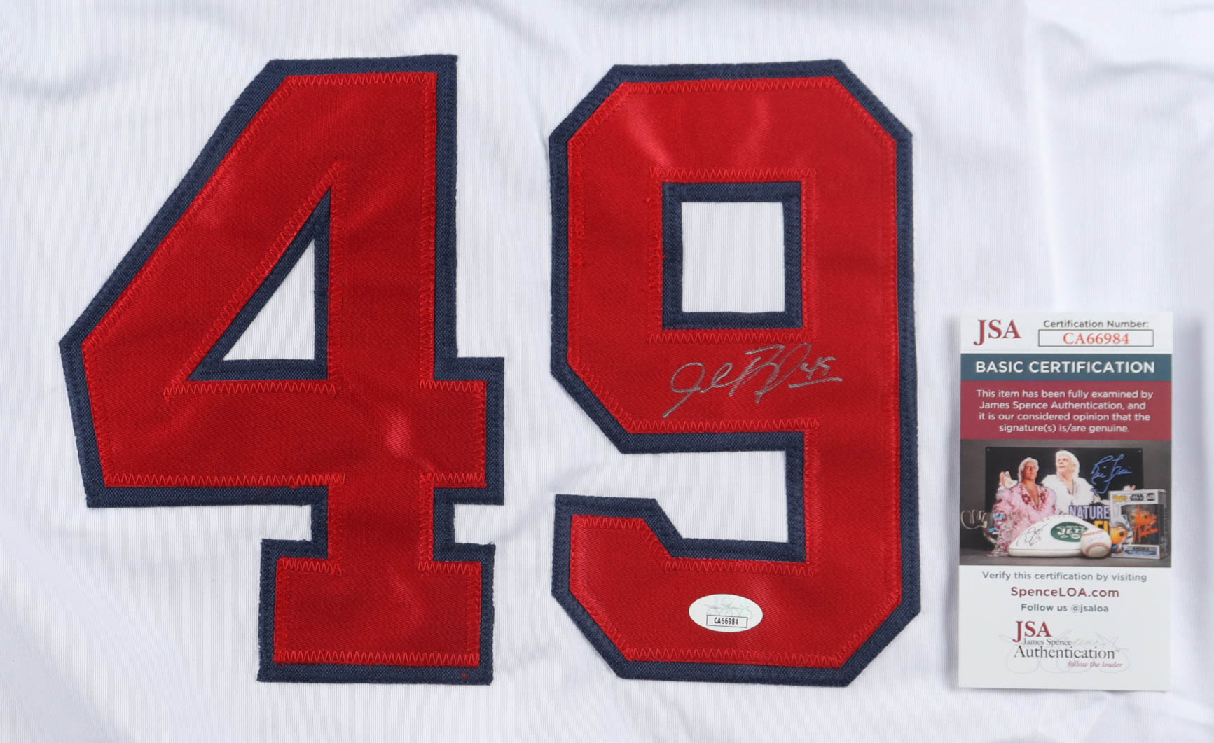 John Rocker Signed Jersey (JSA) at PristineAuction.com John Rocker Signed Jersey (JSA) at PristineAuction.com