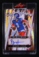 Ryder Lyons 2025 Leaf Electrum Crystallography Auto #C-RL1 RC #2/12 at PristineAuction.com