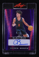 Cayden Boozer 2025 Leaf Electrum Auto #E-CB2 RC #5/7 at PristineAuction.com