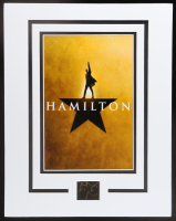 Lin-Manuel Miranda Signed "Hamilton" Custom Matted Cut Display (ACOA) at PristineAuction.com