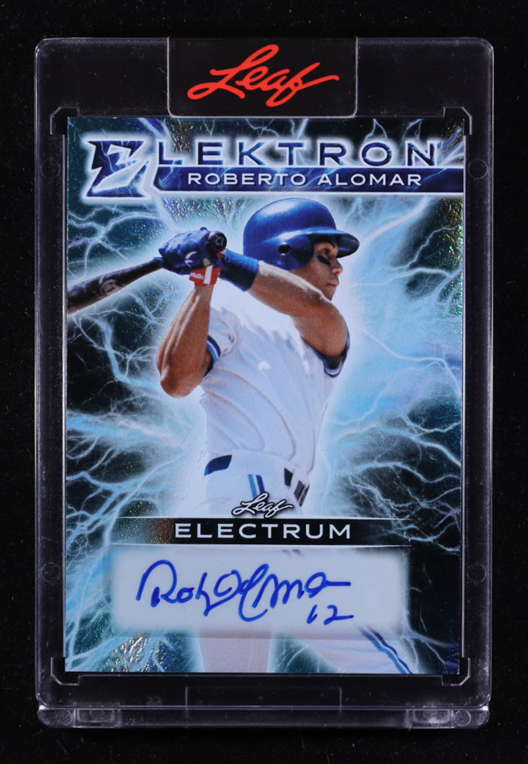 Roberto Alomar 2025 Leaf Electrum Elektron Auto #E-RA1 #5/6 at PristineAuction.com Roberto Alomar 2025 Leaf Electrum Elektron Auto #E-RA1 #5/6 at PristineAuction.com