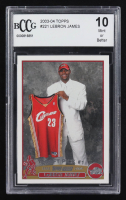 LeBron James 2003-04 Topps #221 RC (BCCG 10) at PristineAuction.com