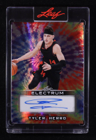 Tyler Herro 2025 Leaf Electrum Auto #BA-TH1 #2/8 at PristineAuction.com