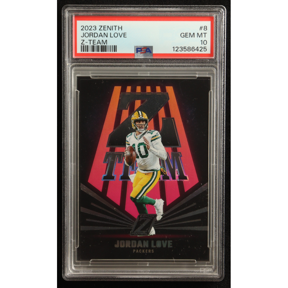Jordan Love 2023 Zenith Z-Team #8 (PSA 10) at PristineAuction.com