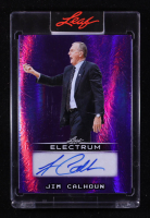 Jim Calhoun 2025 Leaf Electrum Auto #BA-JC2 #3/7 at PristineAuction.com