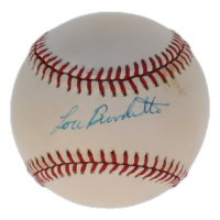 Lou Burdette Signed ONL Baseball (JSA) at PristineAuction.com