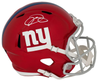 Odell Beckham Jr. Signed Giants Full-Size Flash Alternate Speed Helmet (Schwartz) at PristineAuction.com