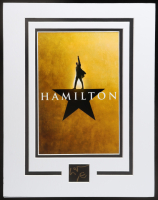 Lin-Manuel Miranda Signed "Hamilton" Custom Matted Cut Display (ACOA) at PristineAuction.com