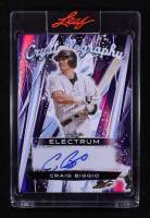 Craig Biggio 2025 Leaf Electrum Crystallography Auto #C-CB1 #4/7 at PristineAuction.com