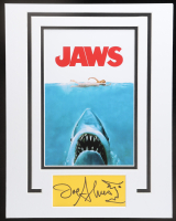 Joe Alves Signed "Jaws" Custom Matted Cut Display (ACOA) at PristineAuction.com