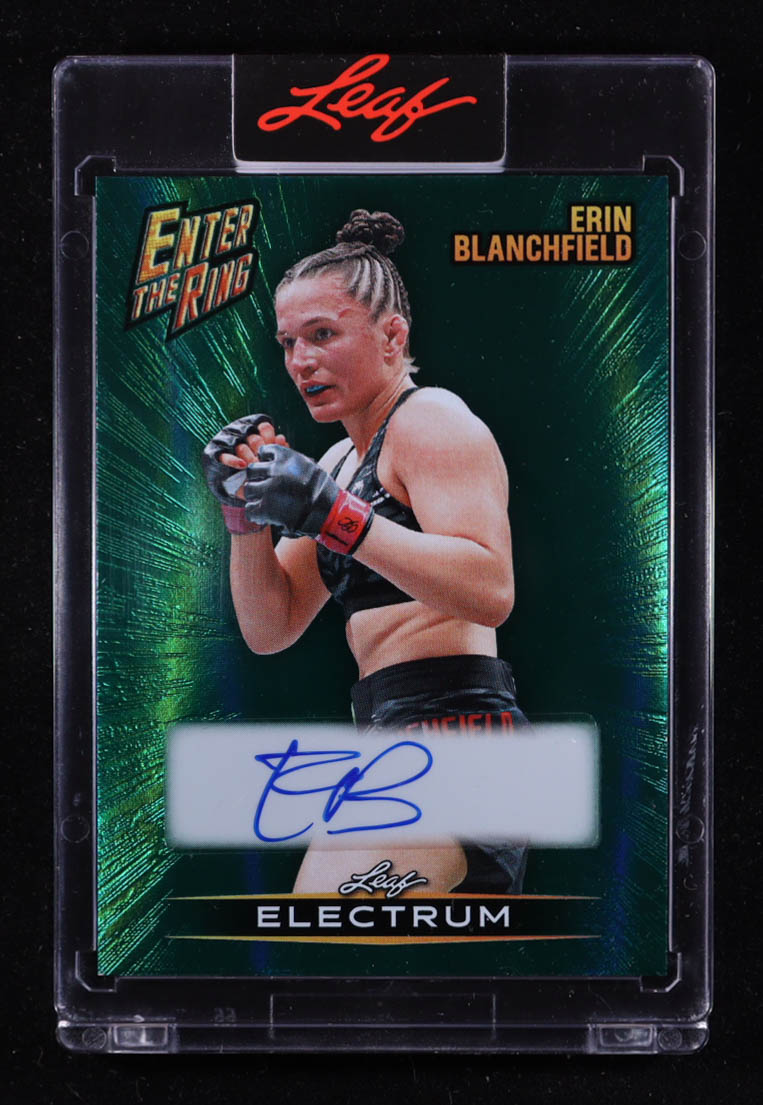 Erin Blanchfield 2025 Leaf Electrum Enter The Ring Auto #ER-EB1 #4/5 at PristineAuction.com Erin Blanchfield 2025 Leaf Electrum Enter The Ring Auto #ER-EB1 #4/5 at PristineAuction.com