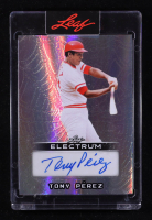 Tony Perez 2025 Leaf Electrum Auto #BA-TP1 #3/3 at PristineAuction.com