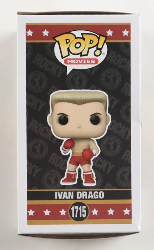 Dolph Lundgren Signed "Rocky" #1715 Ivan Drago Funko Pop! Vinyl Figure (PSA) at PristineAuction.com Dolph Lundgren Signed "Rocky" #1715 Ivan Drago Funko Pop! Vinyl Figure (PSA) at PristineAuction.com