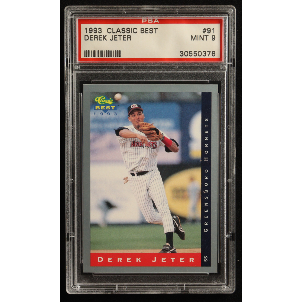 Derek Jeter 1993 Classic/Best #91 (PSA 9) at PristineAuction.com