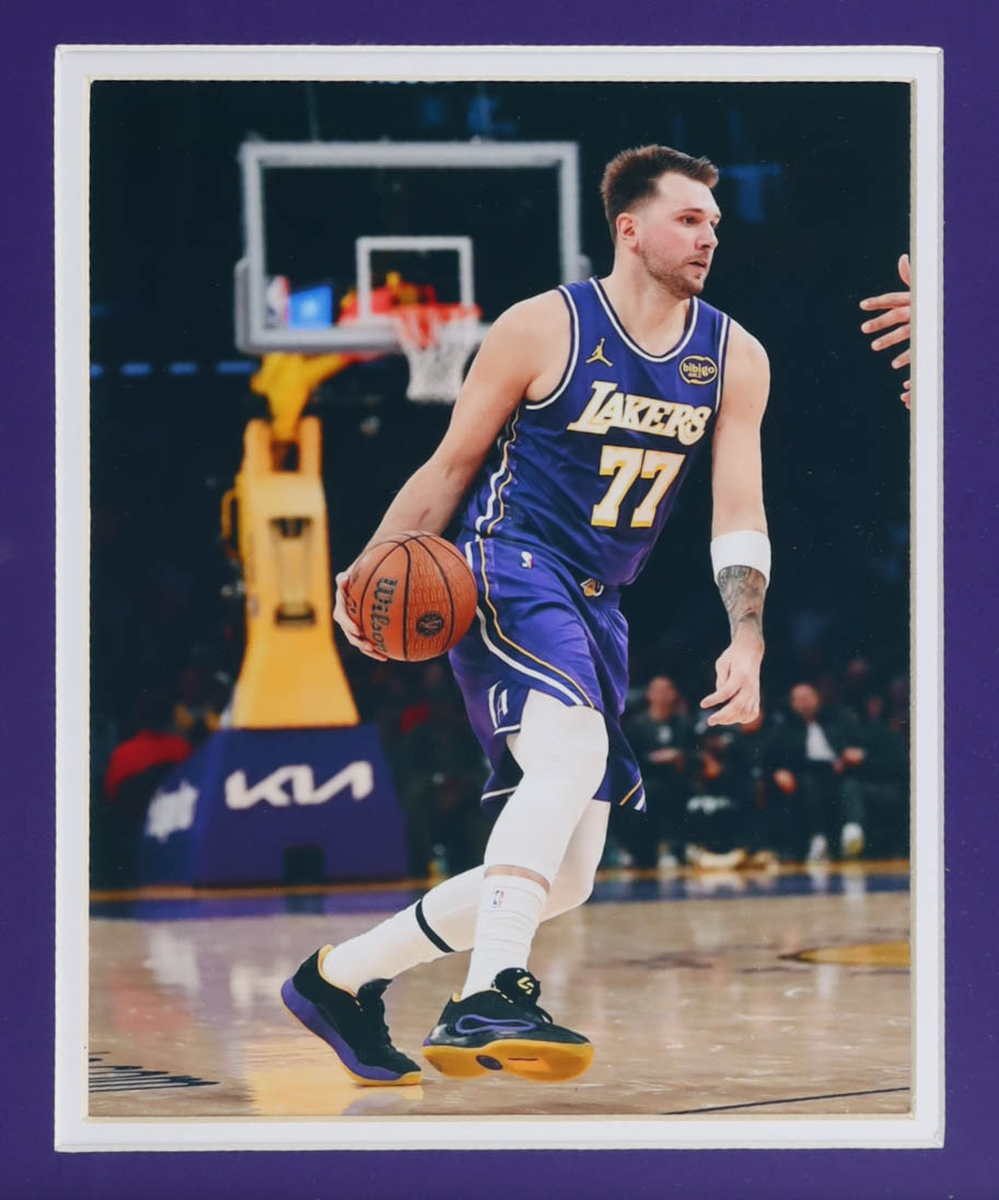 Luka Doncic Signed Custom Framed Authentic Jersey Display with Photos (PSA) at PristineAuction.com Luka Doncic Signed Custom Framed Authentic Jersey Display with Photos (PSA) at PristineAuction.com