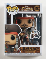 Johnny Depp Signed "Pirates Of The Caribbean" #1482 Jack Sparrow Funko Pop! Vinyl Figure (PSA) at PristineAuction.com