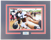 Kris Boyd Signed Texans Custom Matted Cut Display (ACOA) at PristineAuction.com